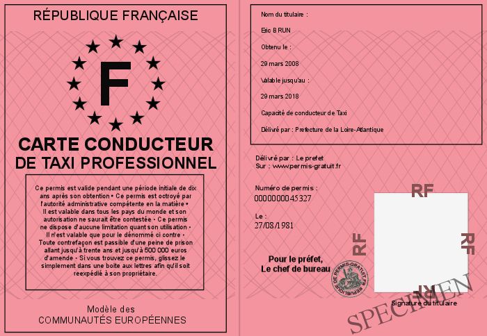Carte-conducteur-de-taxi-professionnel