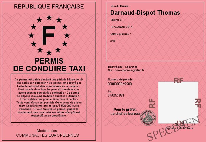 Comment Faire Pour Avoir Un Permi Pour Conduir Taxi